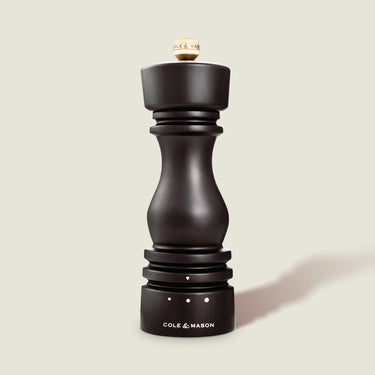Cole & Mason London Chocolate Wood Grind Select Salt & Pepper Mills